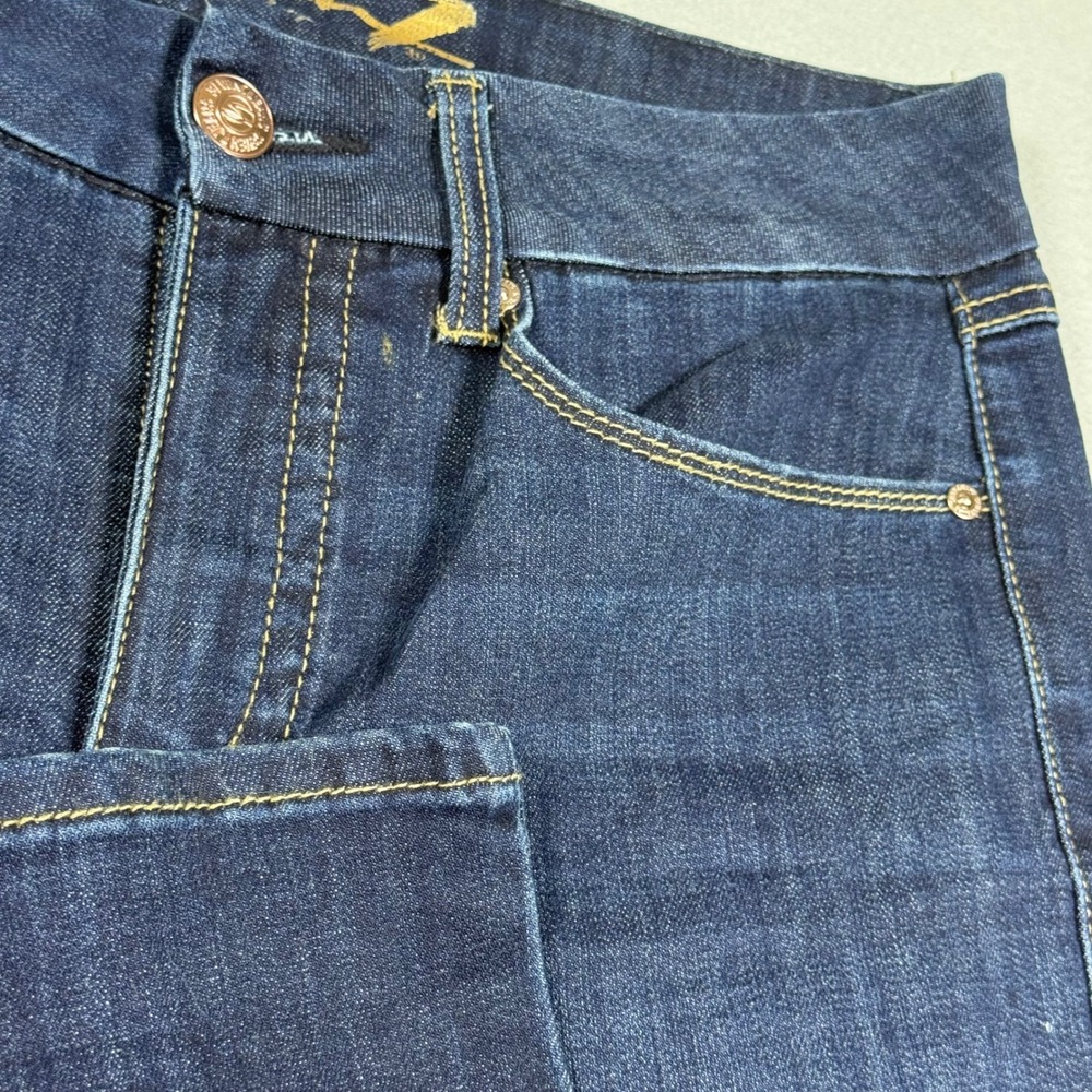 Seven7 Womens Dark Wash Skinny Jeans Indigo Stretch Denim Size 10